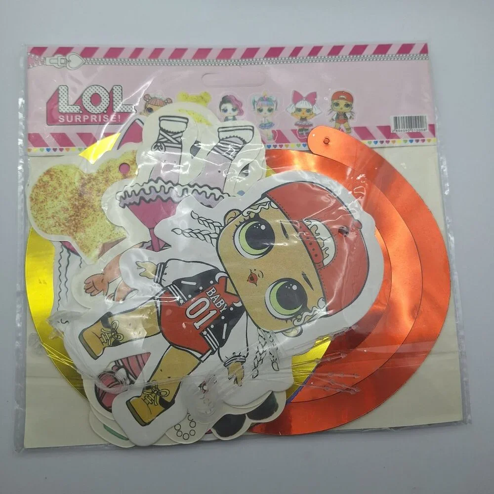 Party Supplies Pack Balloons Whistles Cutouts‎ Decorations Streamers